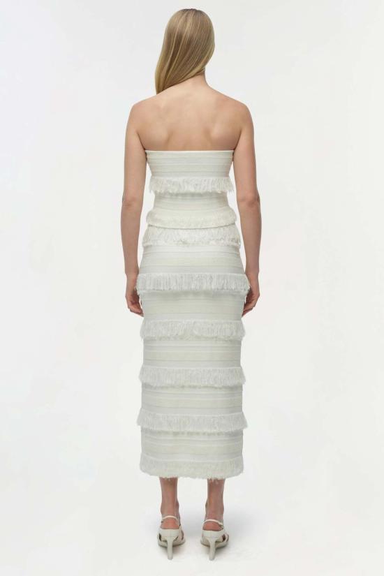  조나단 심카이 민소매 티셔츠 Jonathan Simkhai 카이로 니트 튜브 탑 - JONATHAN SIMKHAI