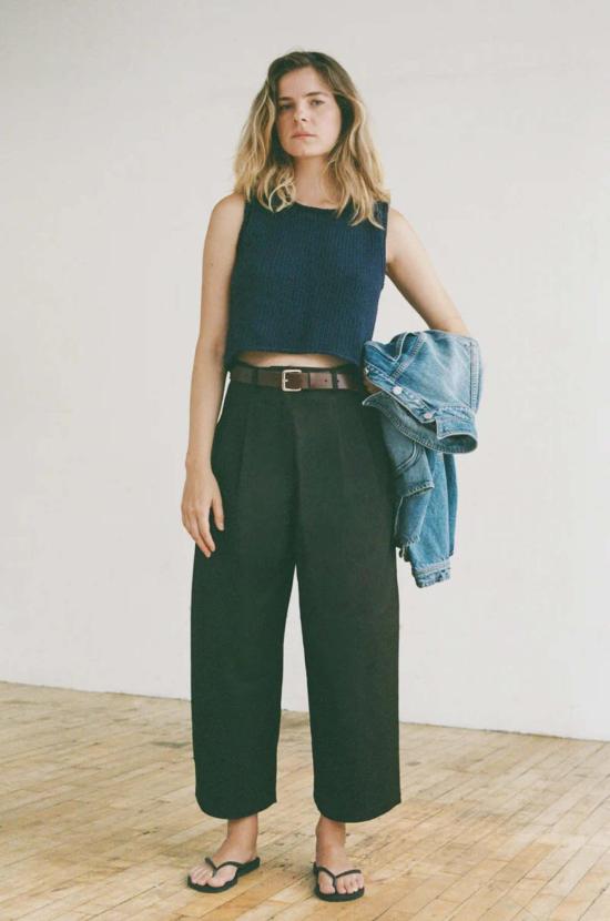  샤이나 모트 블라우스 샤이나 모테 브리사 탑 - SHAINA MOTE