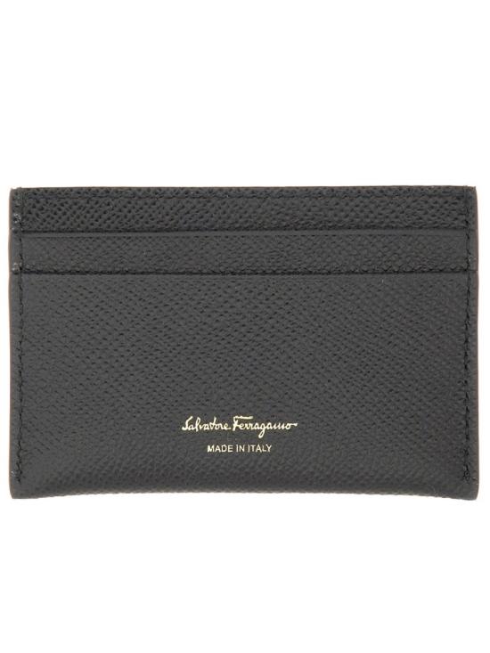 26FW 살바토레 페라가모 간치니 카드지갑 742164 220007001 BLACK - SALVATORE FERRAGAMO