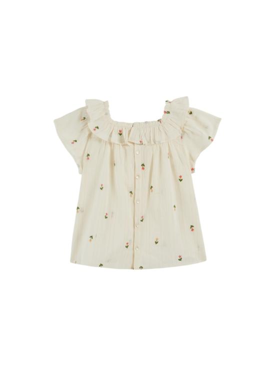 26SS [키즈] 에밀 앤 이다 탑 AD138K CREME BEIGE - EMILE & IDA