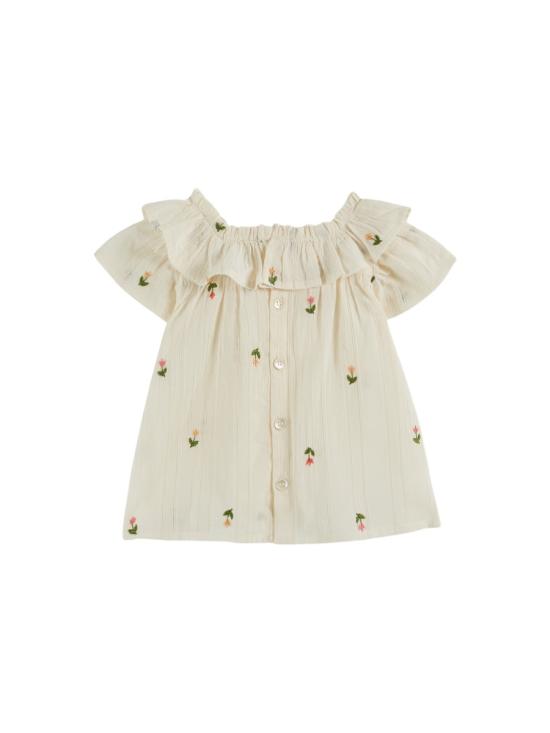 26SS [키즈] 에밀 앤 이다 탑 AD138K CREME BEIGE - EMILE & IDA