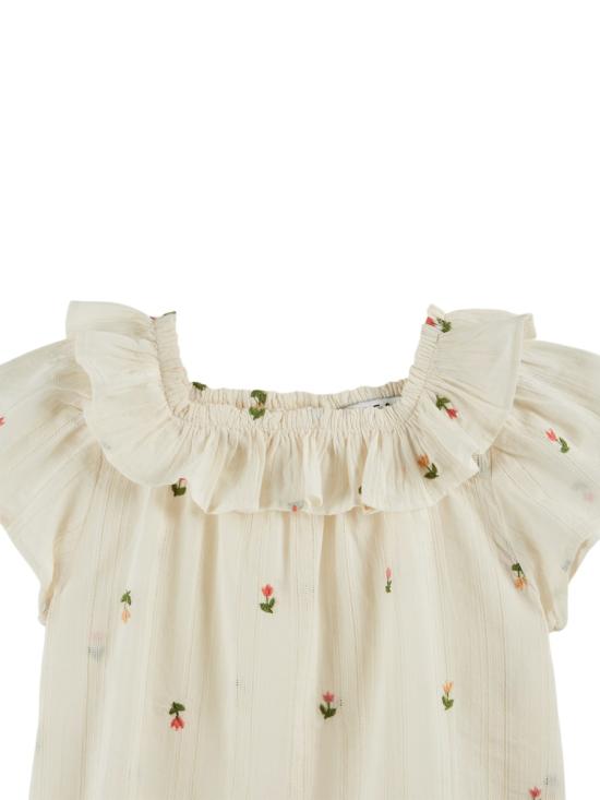 26SS [키즈] 에밀 앤 이다 탑 AD138K CREME BEIGE - EMILE & IDA