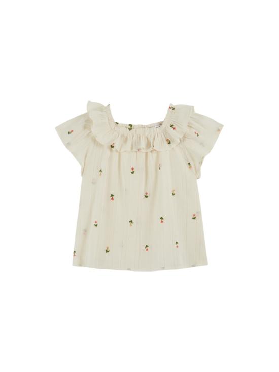 26SS [키즈] 에밀 앤 이다 탑 AD138K CREME BEIGE - EMILE & IDA