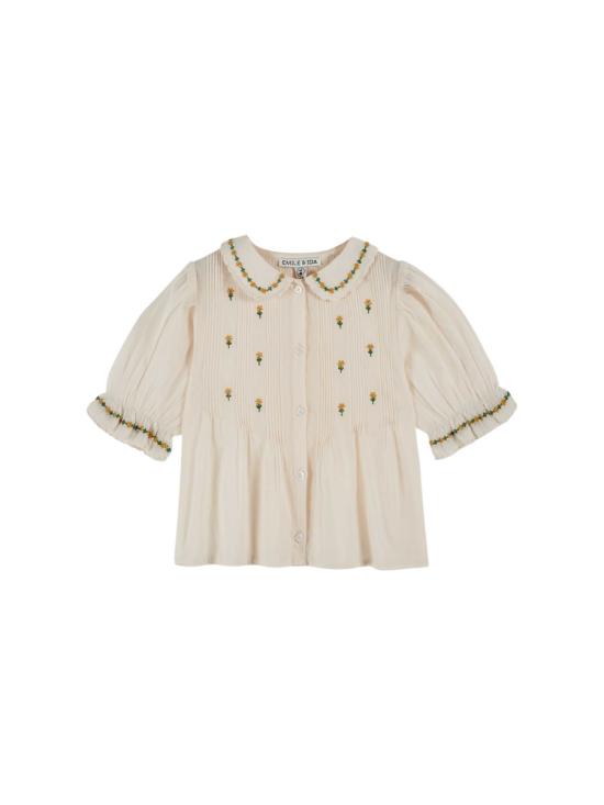 26SS [키즈] 에밀 앤 이다 탑 AD041K CREME BEIGE - EMILE & IDA