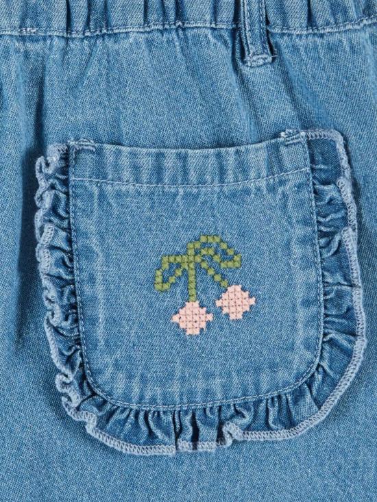 26SS [키즈] 에밀 앤 이다 스트레이트 팬츠 AD059K DENIMLIGHT BLUE - EMILE & IDA