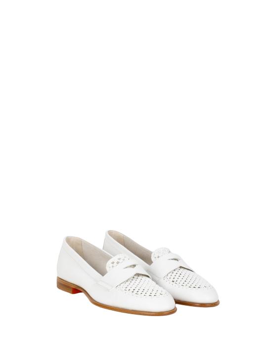 26SS 산토니 로퍼 WUSF72100 HASFYWEI50 WHITE - SANTONI