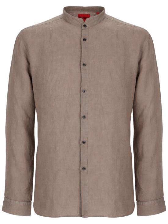 26SS 휴고보스 긴팔 셔츠 50490740 10248298237 BROWN - HUGO BOSS