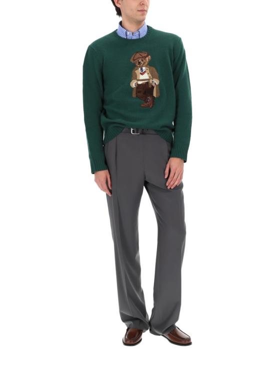 26SS 폴로 랄프로렌 스웨터 710978308 001FA25VNTGPINEHOCHARLES BEAR GREEN - POLO RALPH LAUREN