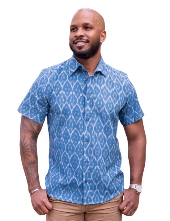  패션 릴리 탑 버튼다운 셔츠