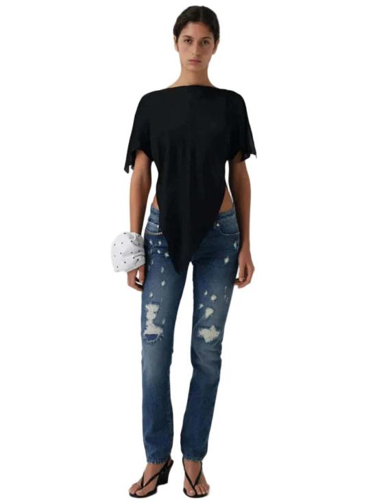  기마구아스 샌들 웨지 블랙 - GIMAGUAS