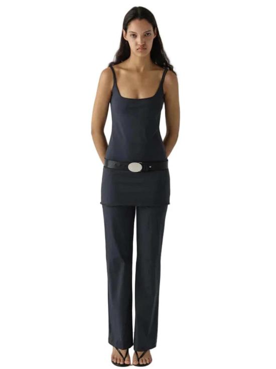  기마구아스 샌들 웨지 블랙 - GIMAGUAS