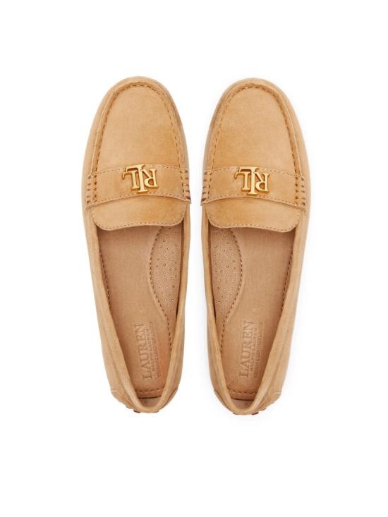 26SS 랄프 로렌 반스버리 스웨이드 로퍼 802821629026 Brown - RALPH LAUREN