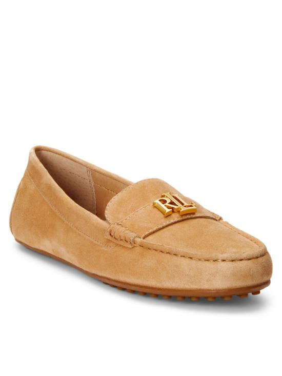 26SS 랄프 로렌 반스버리 스웨이드 로퍼 802821629026 Brown - RALPH LAUREN