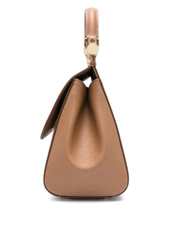 26SS 돌체앤가바나 라지 시실리 핸드백 BB6002 B10018M417 Brown - DOLCE & GABBANA