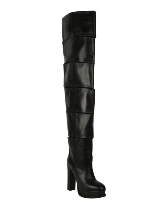  알렉산더 맥퀸 부츠 745241 WIDR2 1000 00438 37 Black - ALEXANDER MCQUEEN