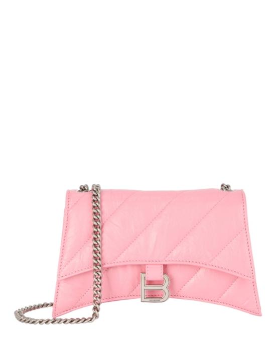  발렌시아가 크러쉬 XS 퀼티드 체인 백 736016 210J0 5812 60866 NS Pink