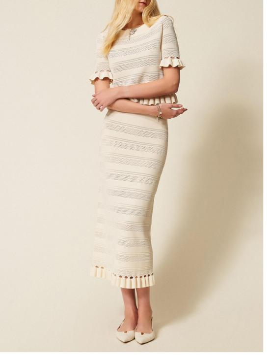 26SS 트윈셋 스커트 261TP308300059 Neutrals - TWINSET