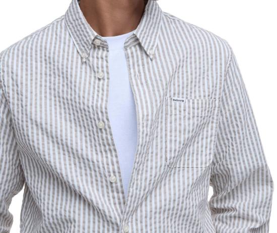 26SS 바버 셔츠 MSH5577 Neutrals - BARBOUR