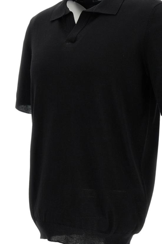 26SS 딸리아토레 폴로 티셔츠 KEITHGSE2601099 Black - TAGLIATORE