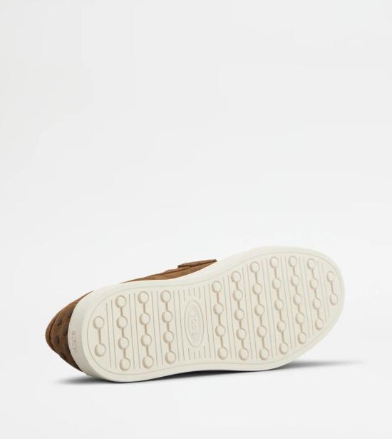 26SS 토즈 스웨이드 로퍼 XXM04L00640RE0S818 Brown - TODS