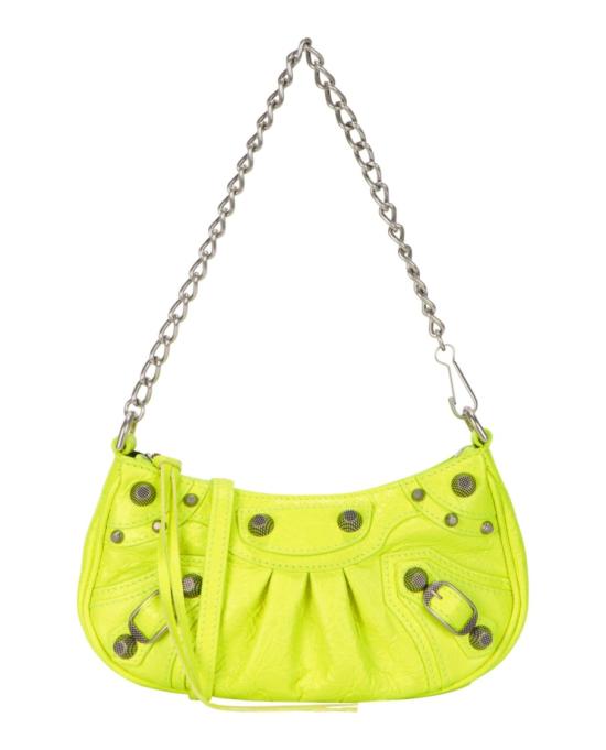 발렌시아가 LE CAGOLE 르 카골 체인 미니백 695814 1VGUY 7206 70257 NS Green