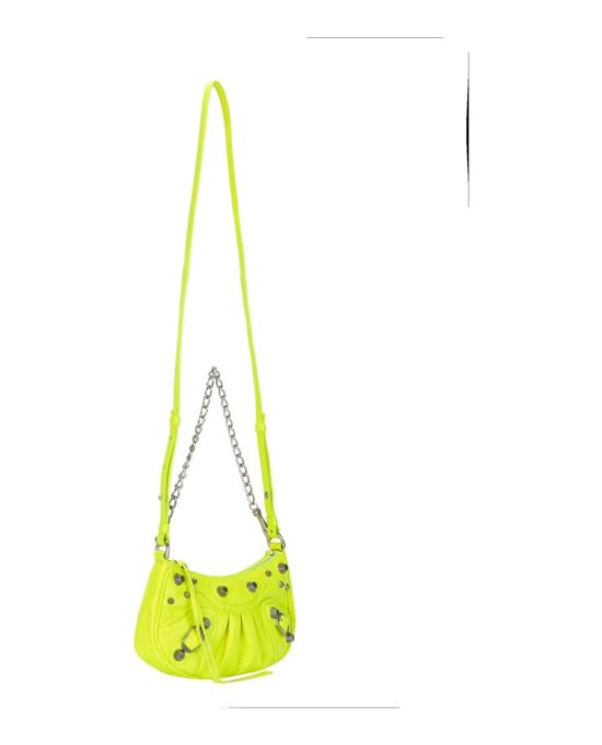  발렌시아가 LE CAGOLE 르 카골 체인 미니백 695814 1VGUY 7206 70257 NS Green - BALENCIAGA