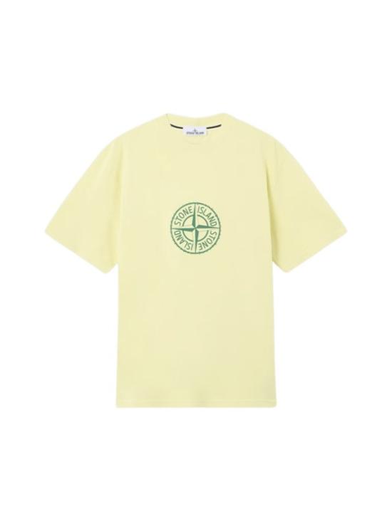 26SS 스톤 아일랜드 반팔 티셔츠 2100001 Yellow