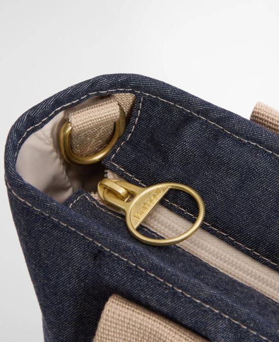 26SS 바버 토트백 LBA0539IN71 Blue - BARBOUR