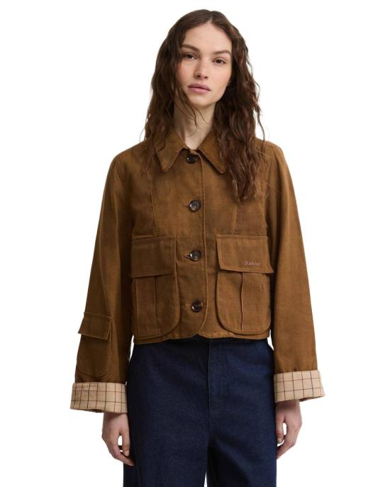 26SS 바버 자켓 LCA0380BR31 Brown