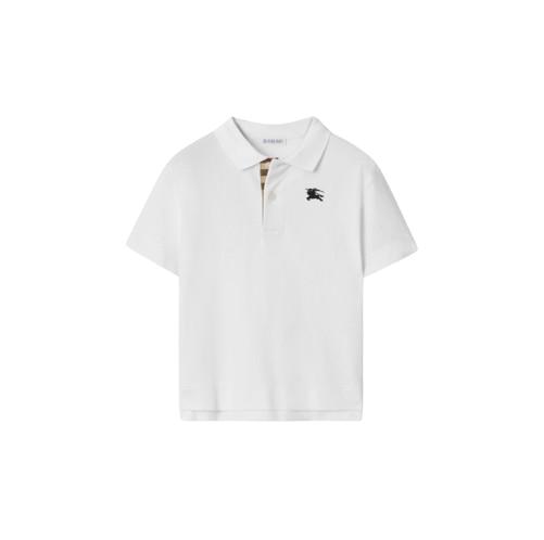 26SS [키즈] 버버리 폴로 셔츠 8117368 A1464 White
