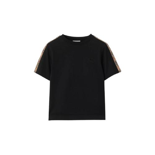 26SS [키즈] 버버리 티셔츠 8108033 A1189 Black