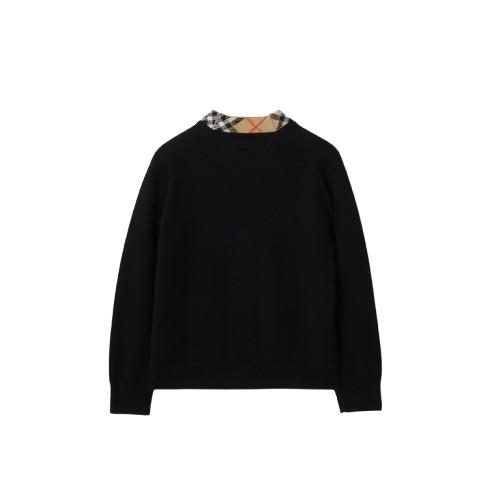 26SS [키즈] 버버리 가디건 8117201 A1189 Black - BURBERRY