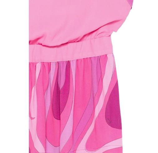 26SS [키즈] 에밀리오푸치 원피스 PY1C12 K0278 50V Fuchsia - EMILIO PUCCI
