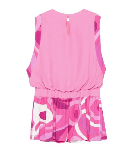 26SS [키즈] 에밀리오푸치 원피스 PY1C12 K0278 50V Fuchsia - EMILIO PUCCI