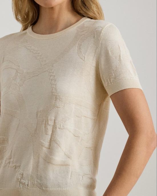 26SS 랄프 로렌 탑 200P03475001 Neutrals - RALPH LAUREN