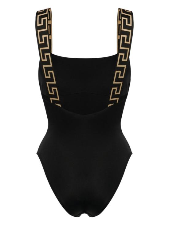 26SS 베르사체 그레카 보더 원피스 스윔수트 ABD01098 1A11119 A1008 Black - VERSACE