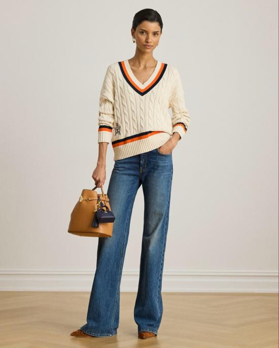 26SS 랄프 로렌 니트웨어 200P03474002 Neutrals - RALPH LAUREN