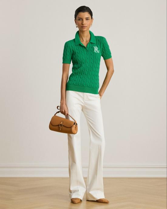 26SS 랄프 로렌 탑 200932224015 Green - RALPH LAUREN