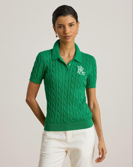 26SS 랄프 로렌 탑 200932224015 Green - RALPH LAUREN