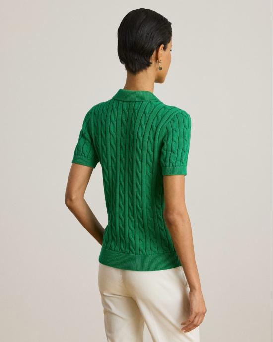 26SS 랄프 로렌 탑 200932224015 Green - RALPH LAUREN