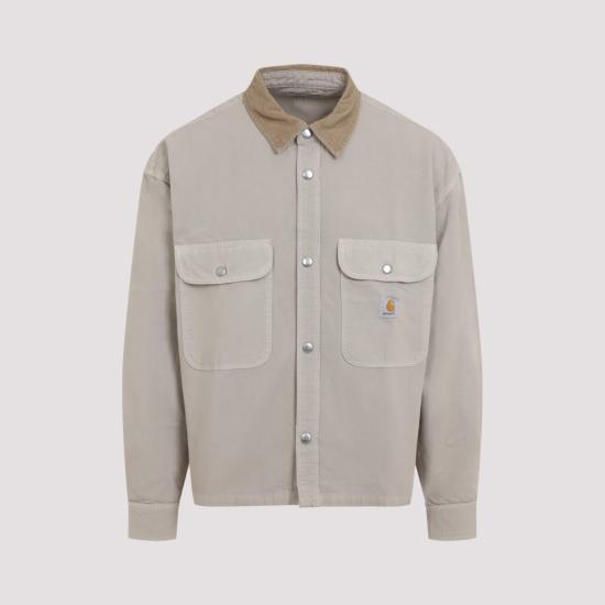 26SS 칼하트 WIP 프레스콧 셔츠 자켓 I0364843VYGD03 White - CARHARTT WIP