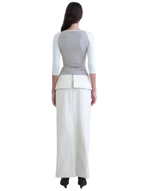  벨 안나 블라우스 래글런 탑 리켄 - BELLE ANNA