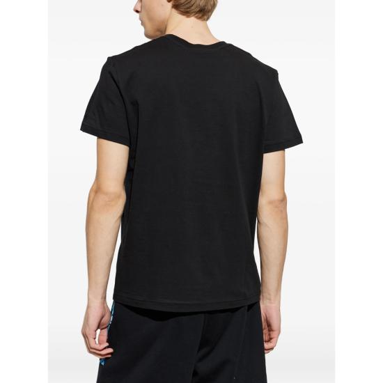 26SS 베르사체 반팔 티셔츠 80GAHE02 CJ00E 899 BLACK DOM - VERSACE