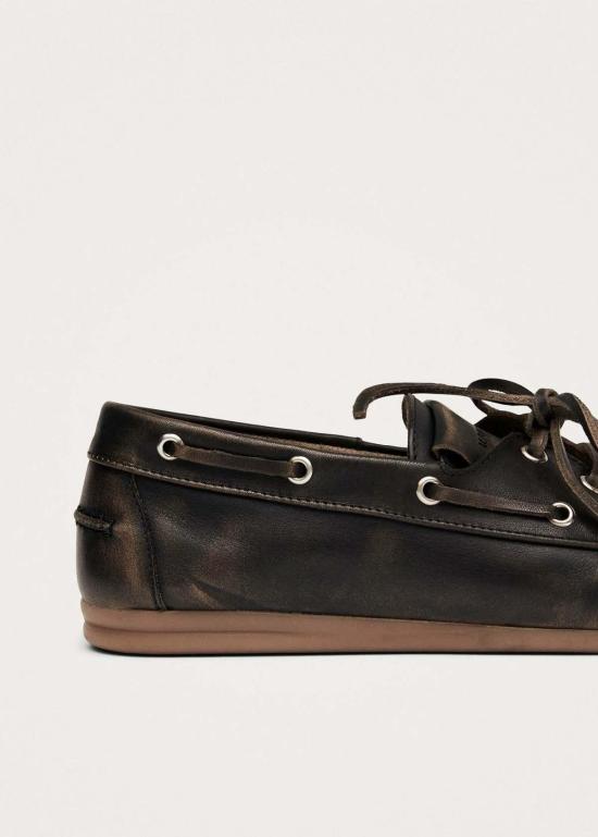  알로하스 로퍼 로완 브러시드 레더 - ALOHAS