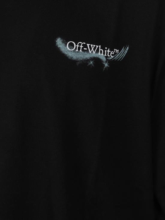 26SS 오프화이트 반팔 티셔츠 44MAA120S26J00E 001 Black - OFF WHITE