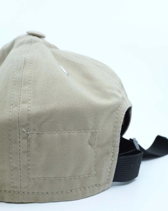  카미엘 포트젠스 모자 Camiel Fortgens 코튼 트윌 캡 샌드 - CAMIEL FORTGENS