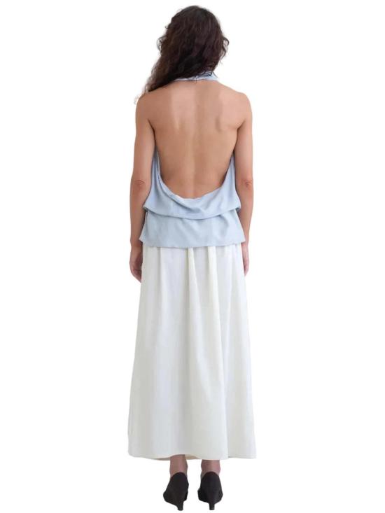  벨 안나 블라우스 스파이럴 탑 미스트 - BELLE ANNA