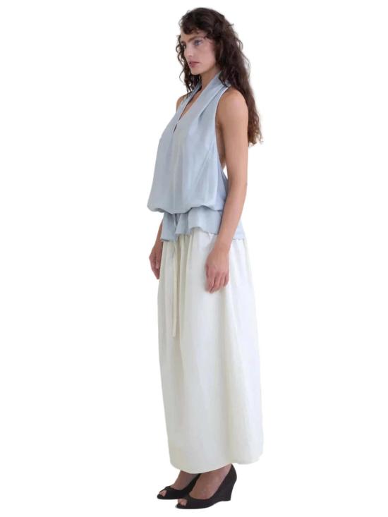  벨 안나 블라우스 스파이럴 탑 미스트 - BELLE ANNA