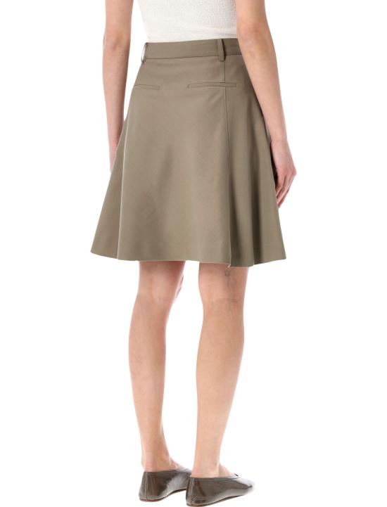 26SS 로우클래식 미디 스커트 LCPS26SK01154 0815 KHAKI BEIGE - LOW CLASSIC