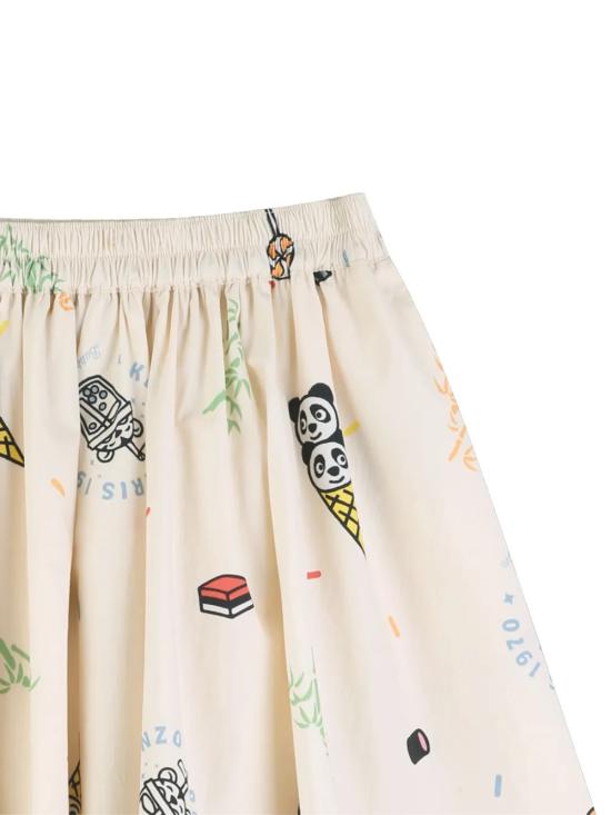 26SS [키즈] 겐조 스커트 K61771 208 Pink - KENZO